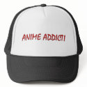 “Anime Addict” trucker hat by AnimeFanatic “Anime Addict” trucker hat