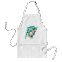Anime and Manga Faces Apron