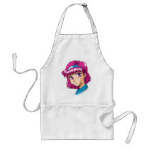 Anime and Manga Faces Aprons