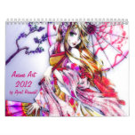 Anime art 2012 calendars