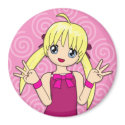 Anime Birthday Magnet by mariannegilliand Anime Birthday Magnet