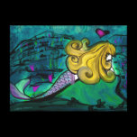 Anime Chibi Mermaid canvas prints