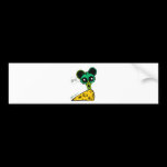 Anime Chibi Mouse and Cheese bumper stickers