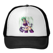 Anime Cover up Girl Hats