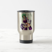 Anime Cover up Girl Mug