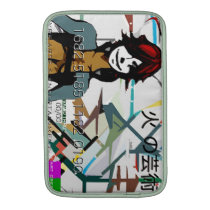 Anime' Credit Card Clownface Mac sleeve Macbook Sleeve