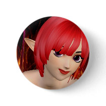 Anime Elf Girl buttons by SlayerX Anime Elf Girl buttons