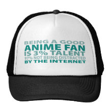 Anime Fan 3% Talent Mesh Hat