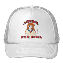 Anime Fan Girl Caps Trucker Hat