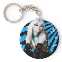 Anime Frost Elf Girl Keychain keychains