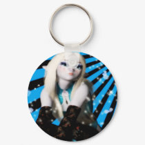 Anime Frost Elf Girl Keychain by SlayerX Anime Frost Elf Girl Keychain