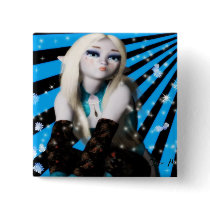 Anime Frost Elfin Girl buttons