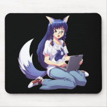 Anime Geek Mousepad mousepads
