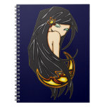 Anime Girl Cartoon Journal Notebook