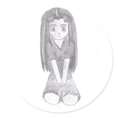 drawing cartoon girl