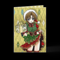 Anime Girl Gift Card