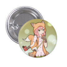 Anime Girl in Fox Cosplay Pin