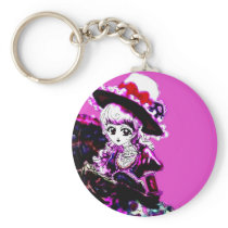 Anime Girl Manga Kawaii Decora Emo Gothic Punk Keychains