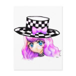 Anime Girl Manga Punk Lolita Harajuku Gothic Style Post Card