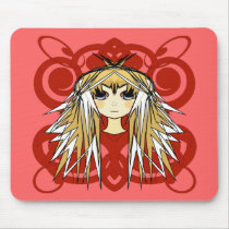 Anime Girls Gifts Mouse Mat