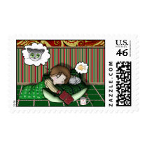 Anime Holiday Dream postage