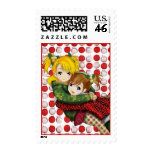 Anime Holiday Hug Postage