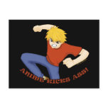 Anime Kicks Ass Postcards!