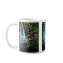 Anime Kitten Waterfalls 2 mugs by FairytaleKids Anime Kitten Waterfalls 2 mugs