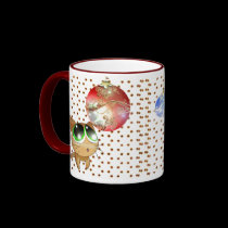 Anime Kitty Holiday Mug mugs