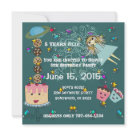 - Customizable birthday invitations: Sizes  Available colors: white