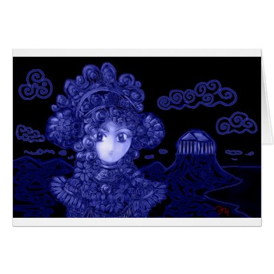 Anime / Manga Dark Gothic Princess Card by AlexandreMasquio