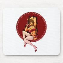 Anime/Manga Pinup Girl mousepads
