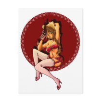 Anime/Manga Pinup Girl postcards