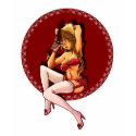 Anime/Manga Pinup Girl t-shirts by midnight766 Anime/Manga Pinup Girl t-shirts