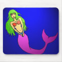 Anime Mermaid Mousepad
