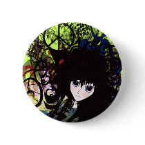 Anime Peace Grunge buttons