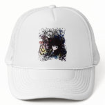 Anime Peace Grunge Trucker Hat