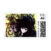 Anime Peace Grunge Stamps