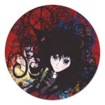 Anime Peace Grunge Stickers