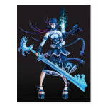 Anime Pirate Girl Postcard