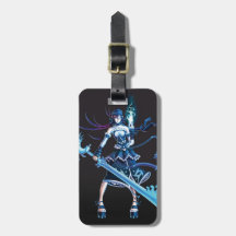 Anime Pirate Girl Travel Bag Tag