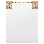 Anime Princess Letterhead Template