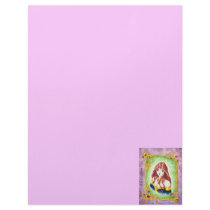Anime Princess Letterhead Design