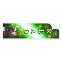 Anime READ Bumper Sticker bumper stickers