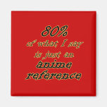 Anime Reference Joke Magnets