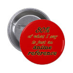 Anime Reference Joke Pins & Buttons
