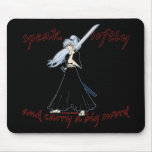 Anime Samurai Joke Mousepad