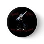 Anime Samurai Joke Pins and Buttons