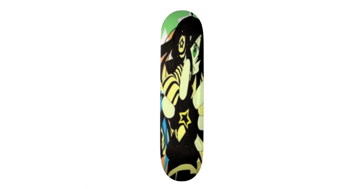 Anime Skateboard | Zazzle