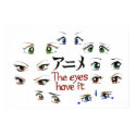 Anime: The Eyes Have It posters